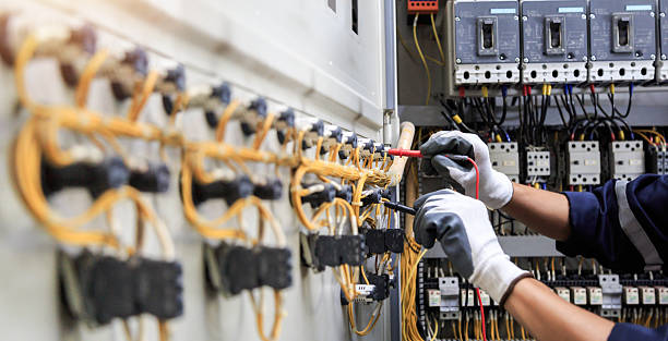 Professional Electrician technician working in Random Lake, WI